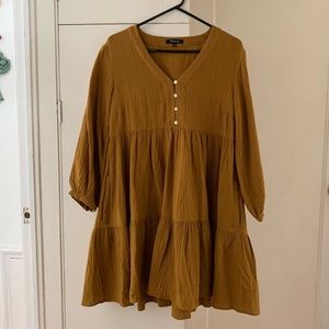 Madewell Lightspun Collette Mini Dress